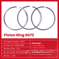 Auto -peças Mitsubishi Piston Ring 6G72 MD301803